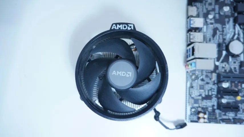  Kit Placa Mãe A320 + Ryzen 3 3200G + Cooler AMD - Foto 4