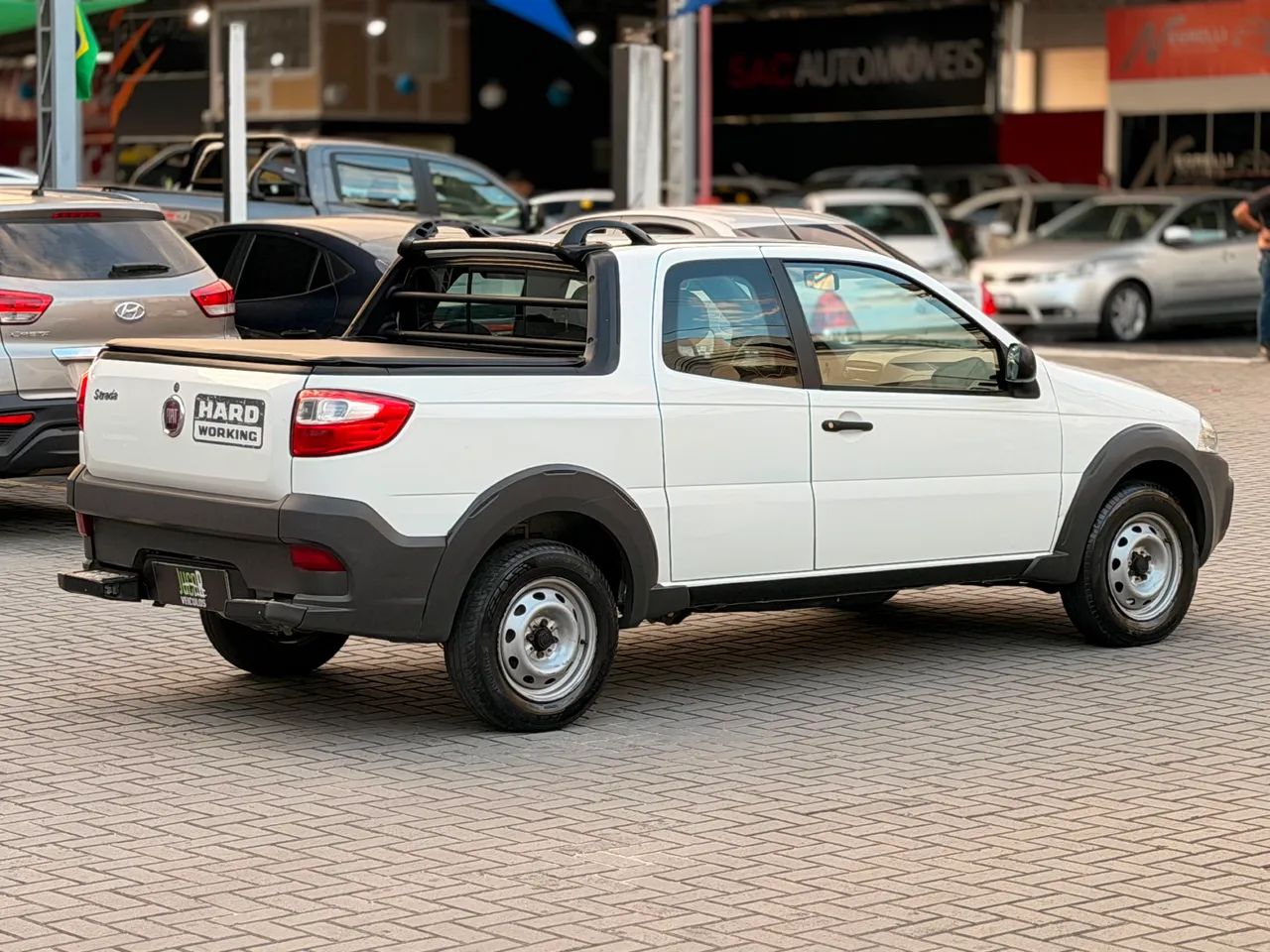 Fiat Strada Working Hard 1.4 Fire Flex 8V CD 2020 - Foto 3