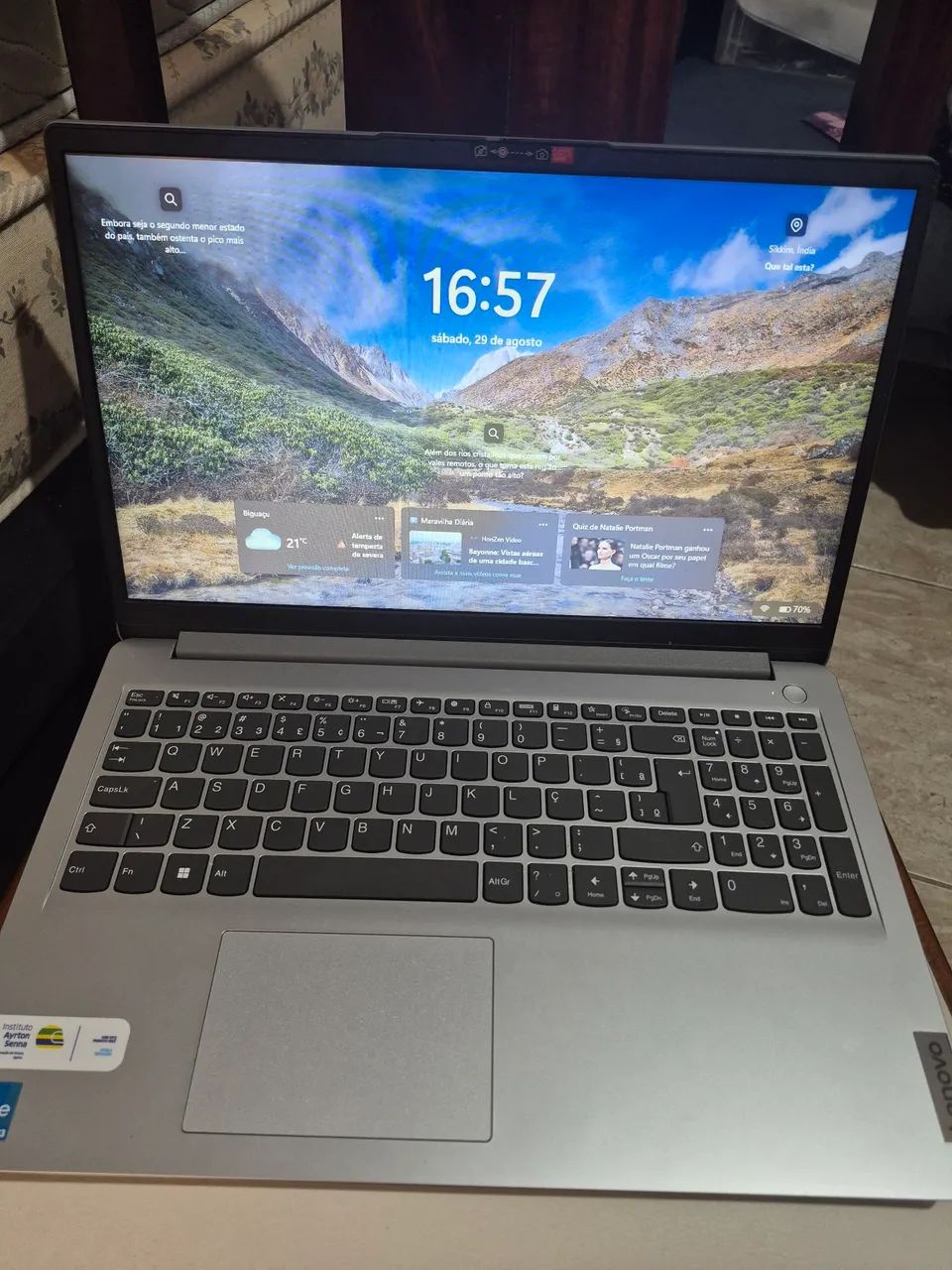 Notebook Lenovo Idea Pad 1 AMD Ryzen 5/8GB Ram SSD 256 GB - Foto 3