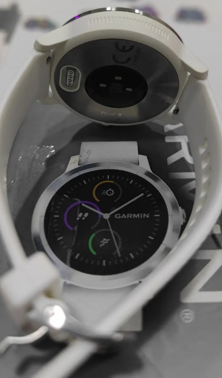 Smartwatch Garmin Vivoactive 3 Branco  - Foto 3