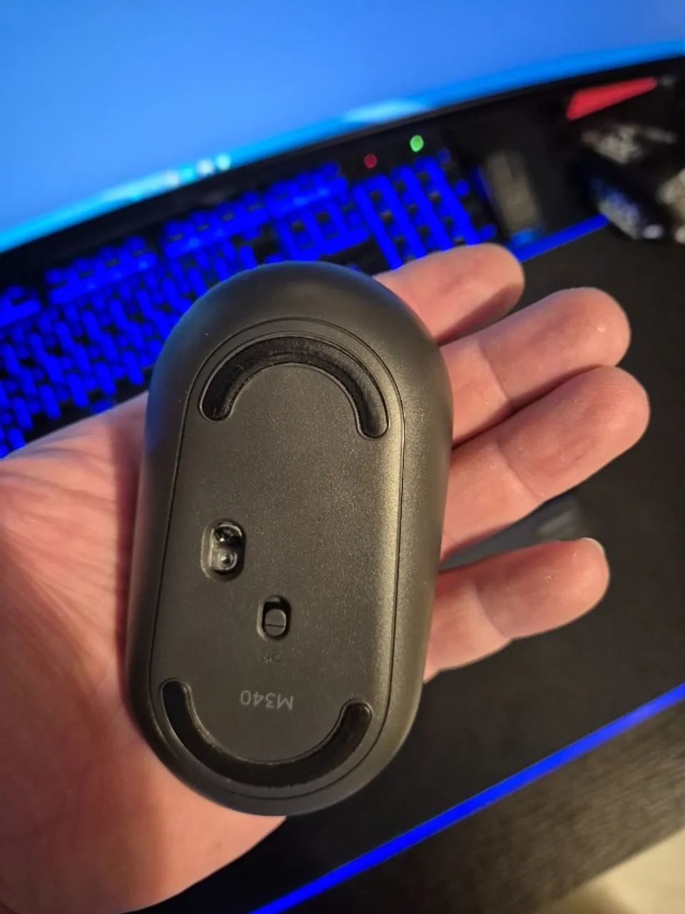 Teclado e Mouse sem fio Logitech MK470 com Design Slim - Foto 2
