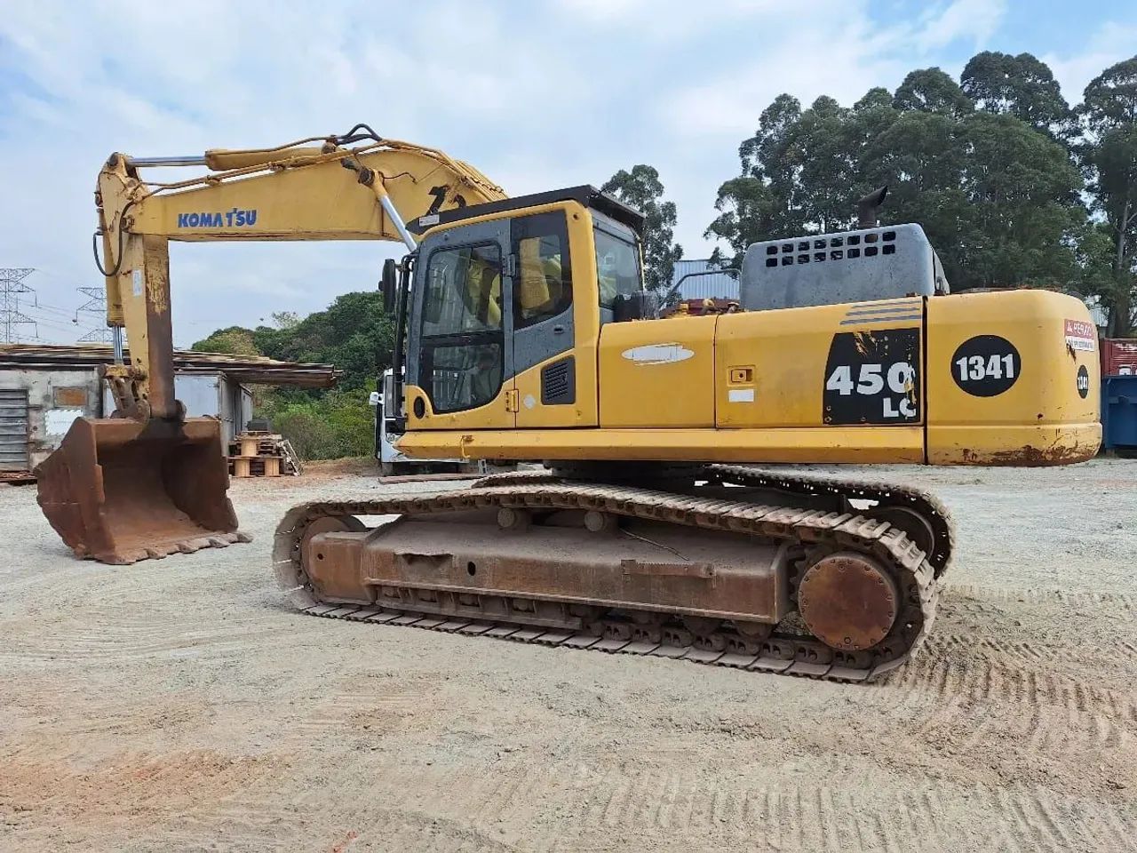 Escavadeira Komatsu Pc450Lc - Máquinas pesadas para construção