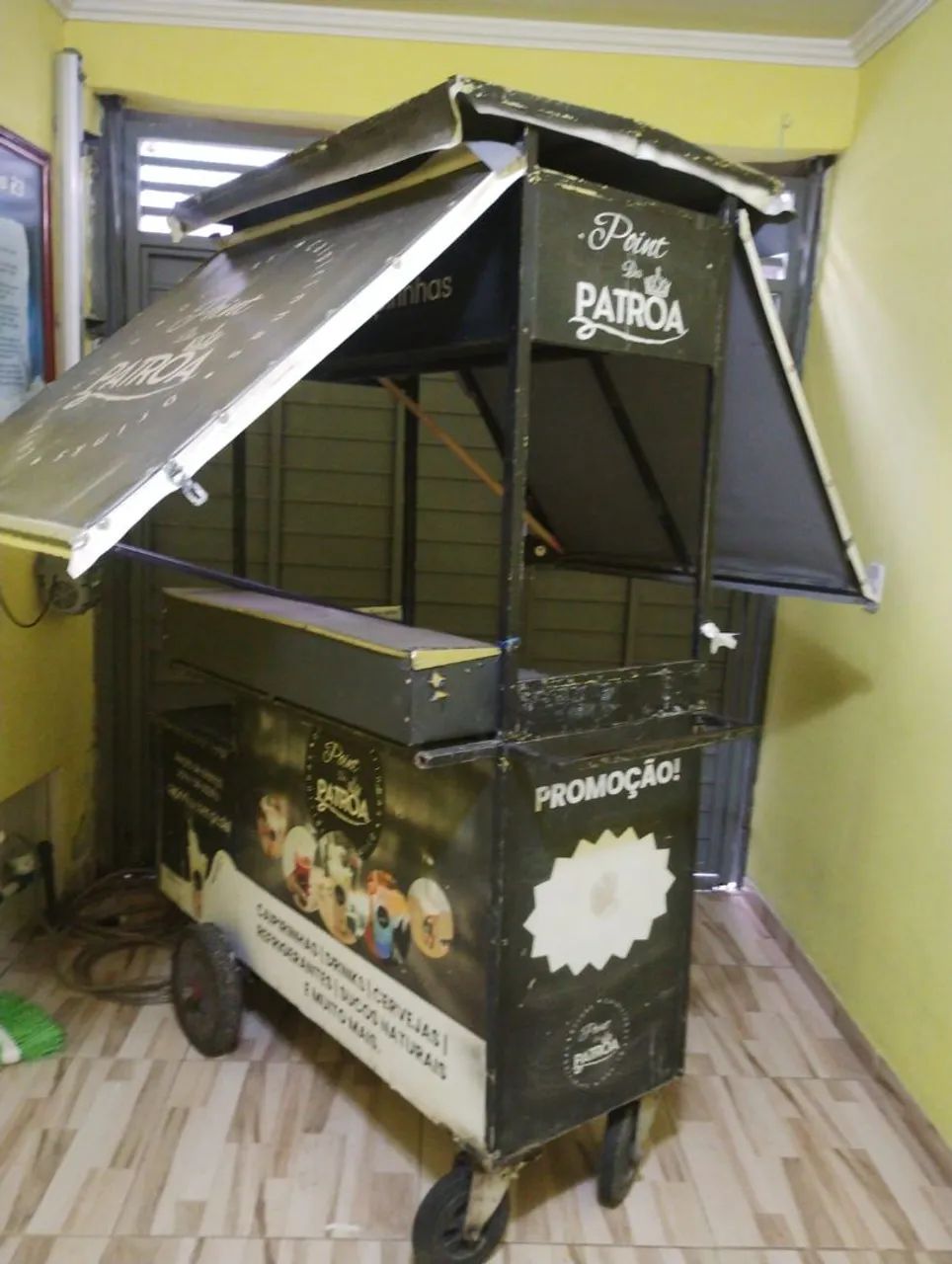 Barraca para vendas de drinks 