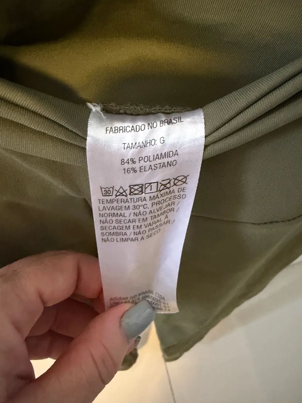 Calça Legging Adidas Verde  - Foto 5