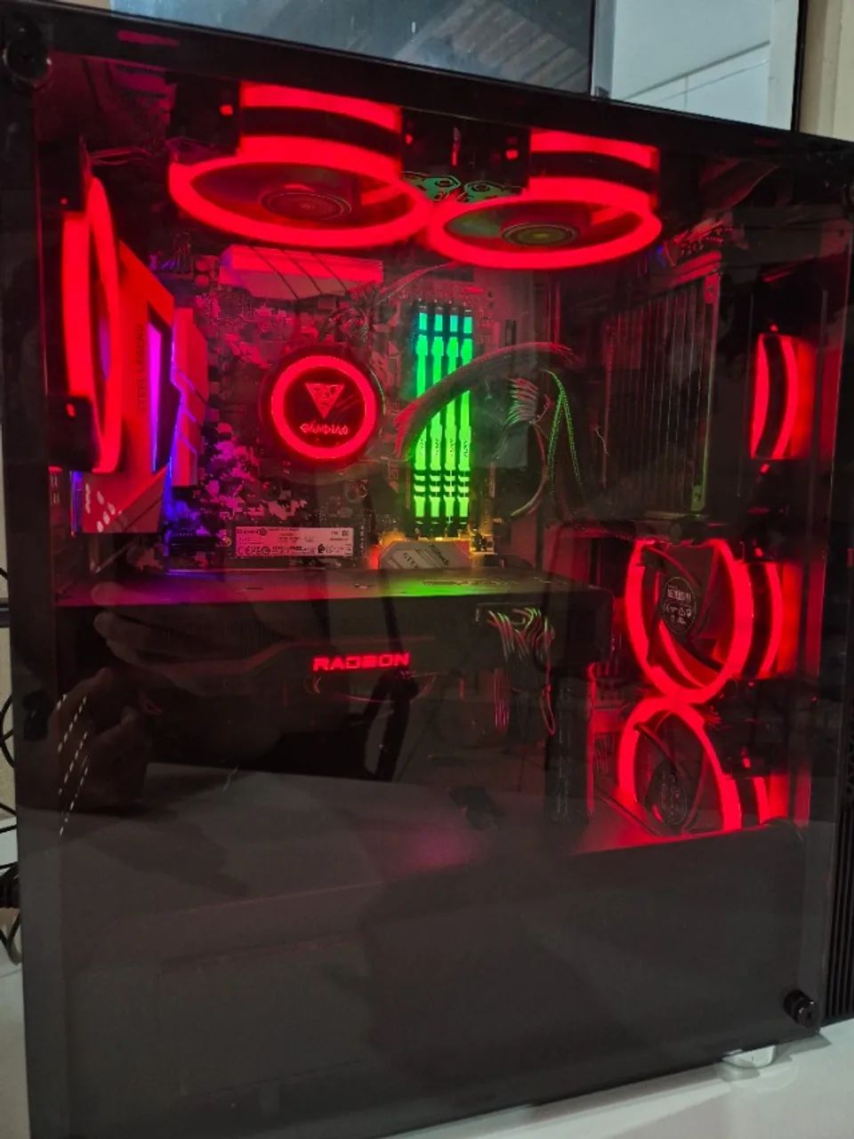 PC Gamer Ryzen 5 + RX 6750XT + 64GB RAM + SSD NVMe 2TB - Foto 2