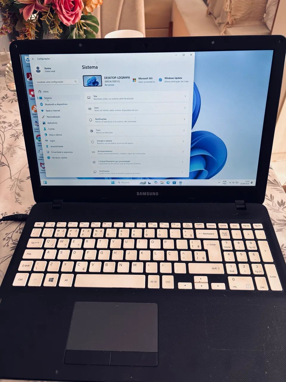 Notebook Samsung  - Foto 2