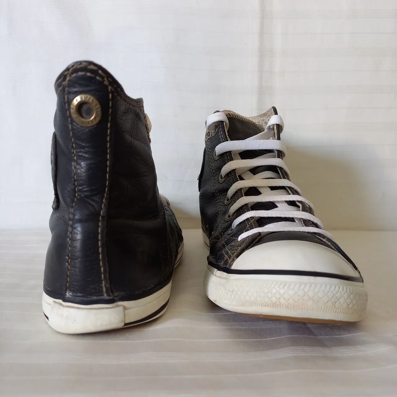 ALL STAR - CONVERSE (COURO) - Foto 4