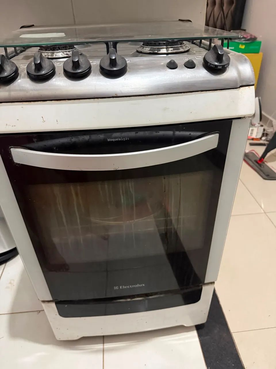 Fogão Electrolux 4 bocas branco automático