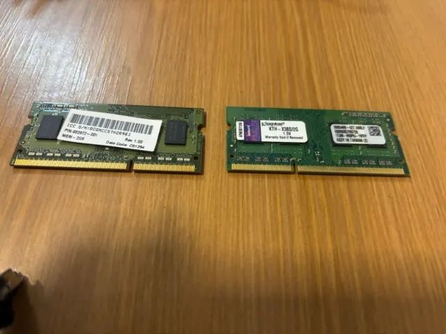 Memória RAM Notebook DDR3 2GB - 02 peças - Foto 3