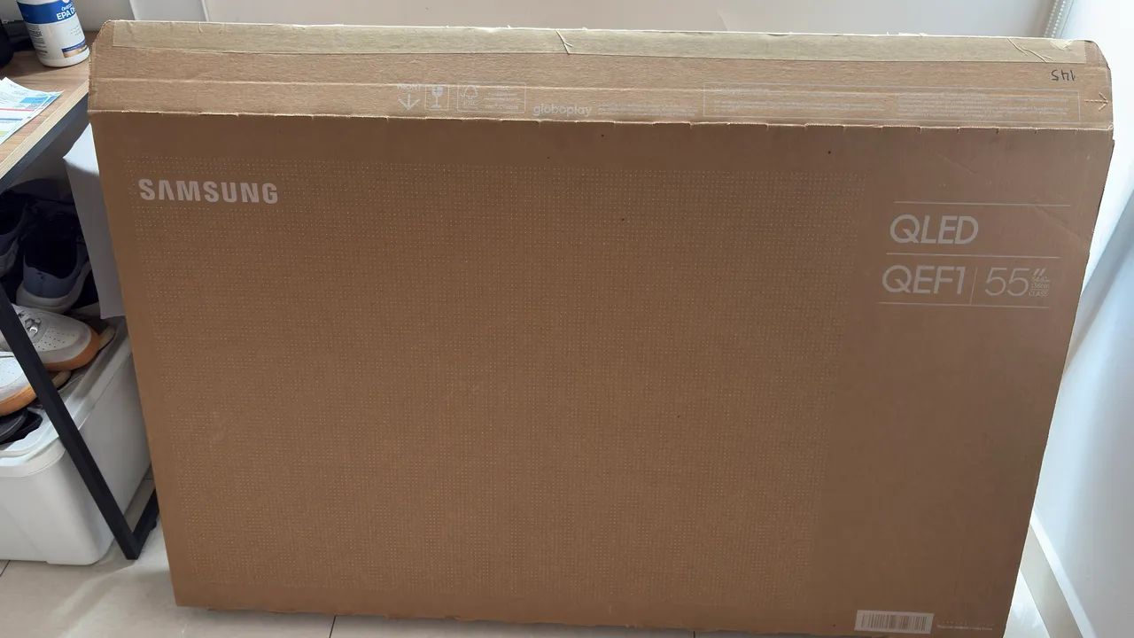 Caixa de papelão completa Smart tv 55 polegadas   - Foto 2