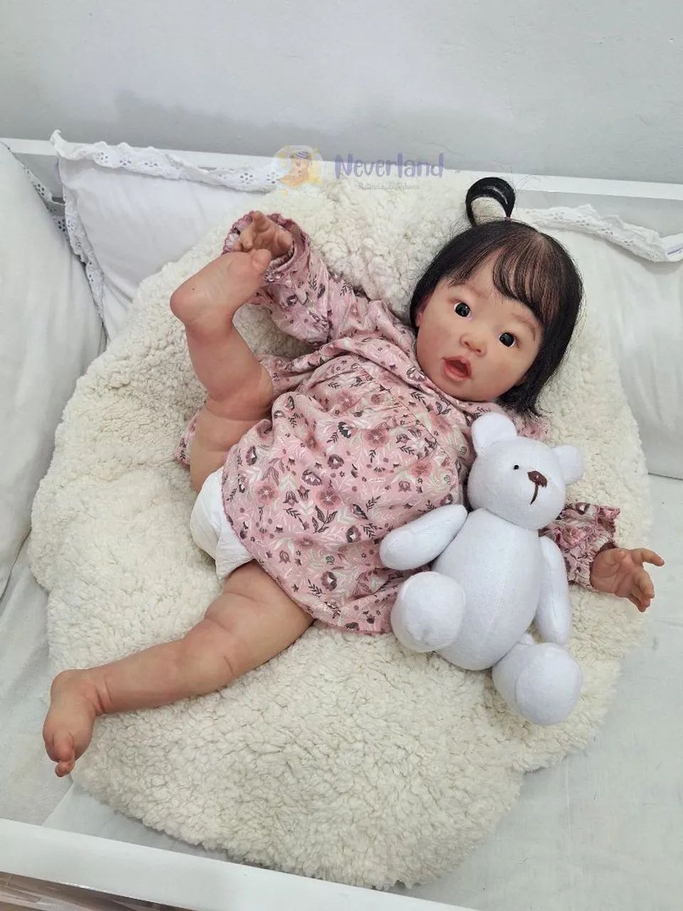 Bebê reborn Kit Mei Lien - Foto 3