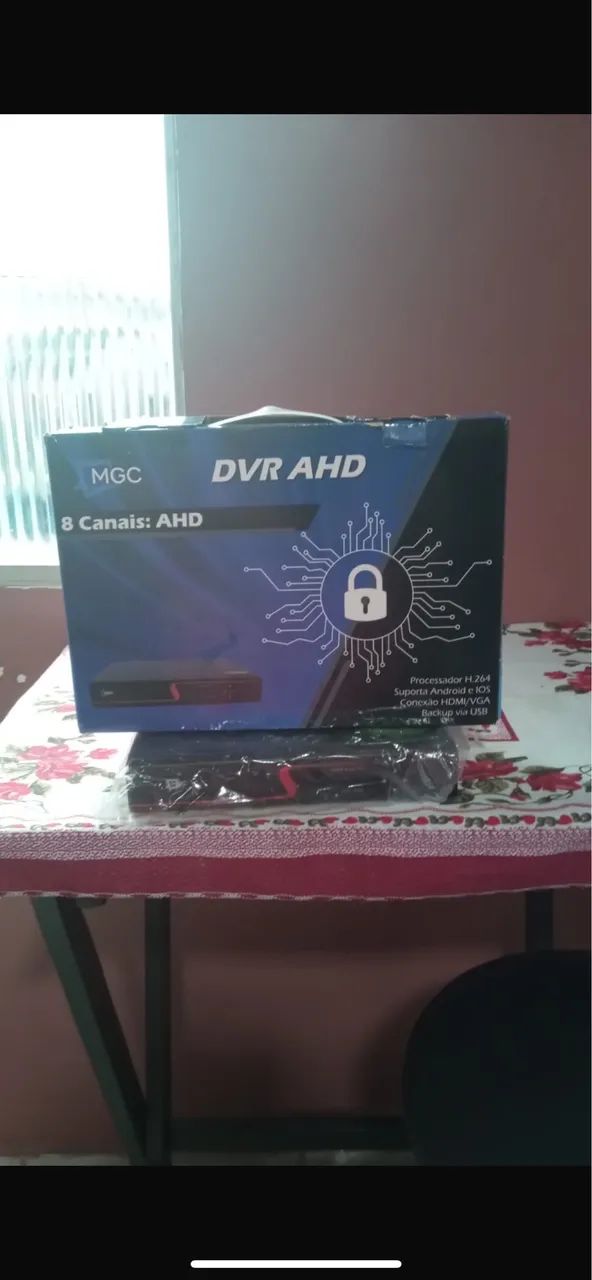 DVR 8 canais novos na caixa 