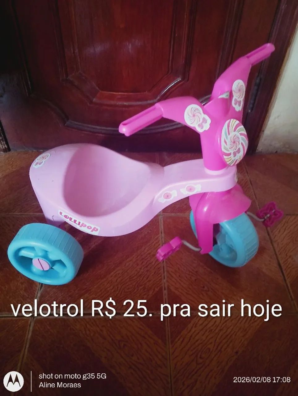 Velotrol de menina - Foto 2