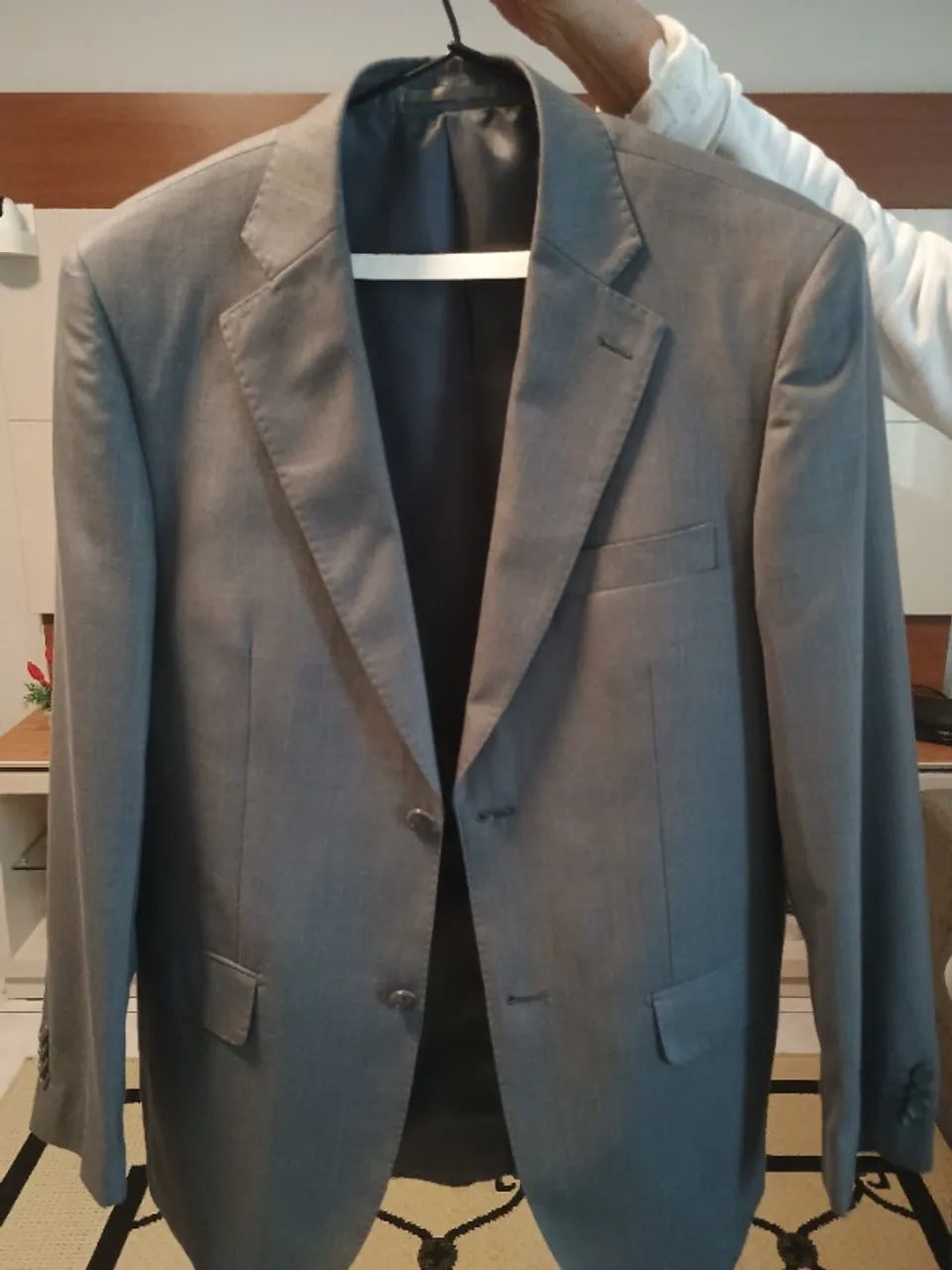 Paletó cinza marca Buckman (utilizado somente 1 vez) - Foto 3