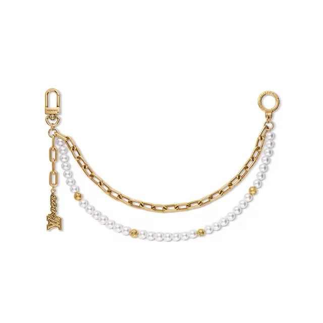 Charm de Bolsa Louis Vuitton Chain Belt Pearls