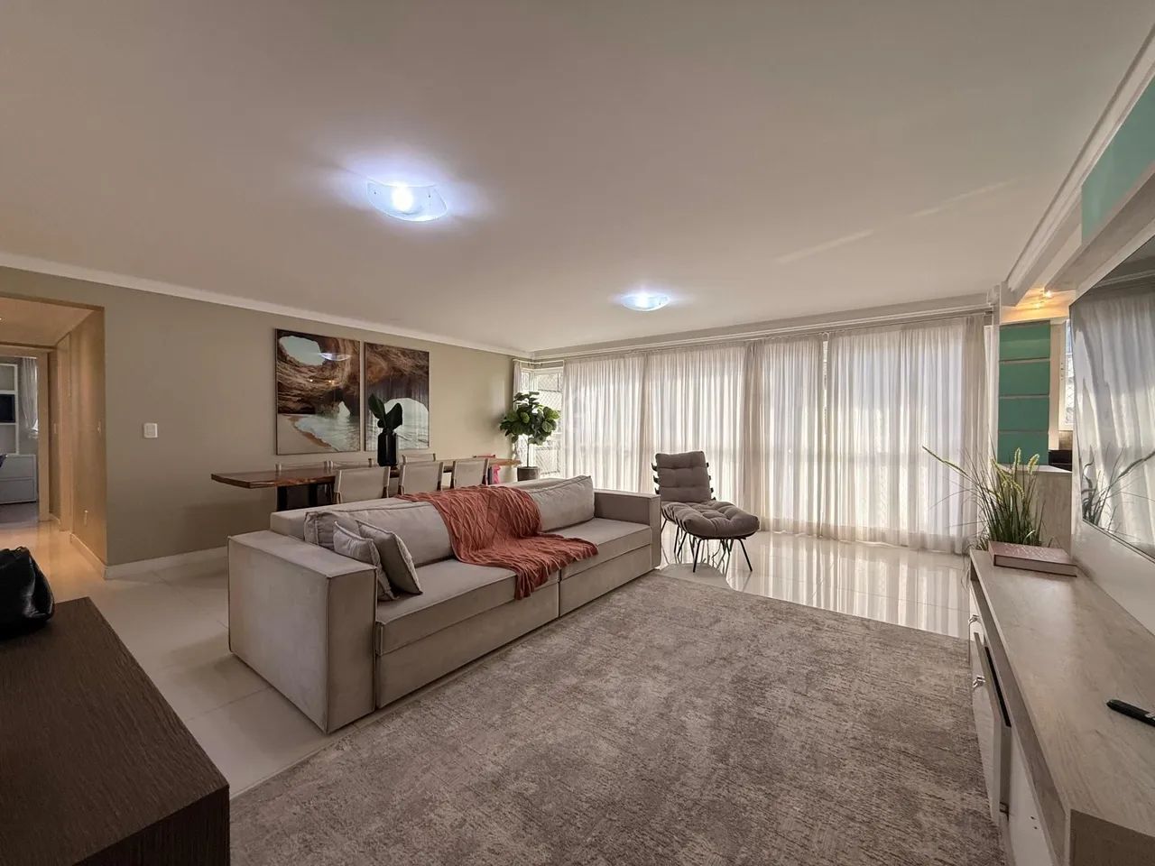 Apartamento Mobiliado com Piscina Aquecida e 3 Quartos no Centro de Chapecó SC - Foto 4