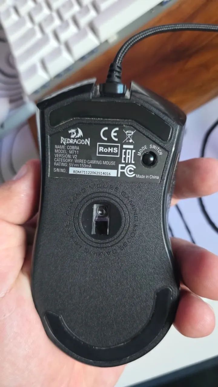 MOUSE REDRAGON COBRA M711 - 12400 DPI - Foto 4