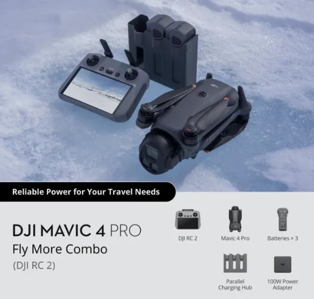 Drone DJI Mavic 4 Pro Fly More NOVO! - Foto 5