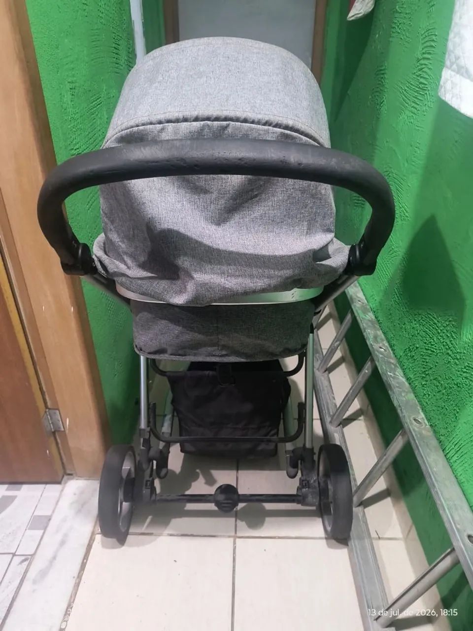 Carrinho de bebê Safety Moisés  - Foto 2
