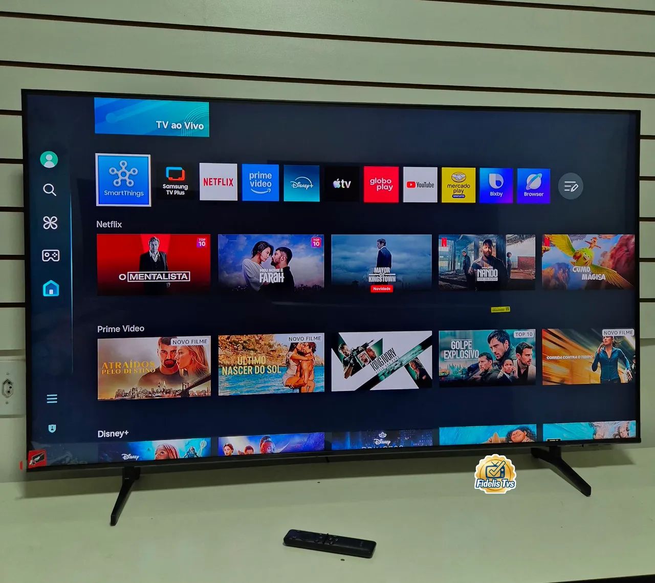 SAMSUNG 55 SMART WIFI COMPLETA 4K  .