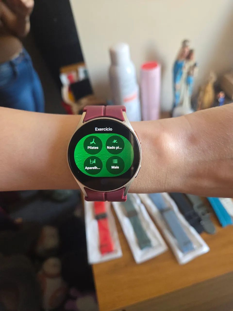 Relógio Galaxy Watch 7 COM 21 PULSEIRAS - Foto 3