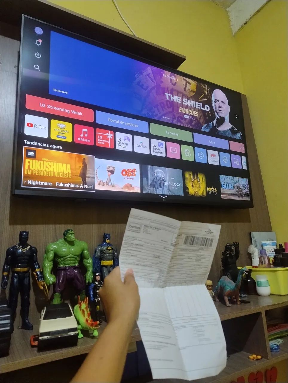 Tv Smart 50 polegadas LG nova 