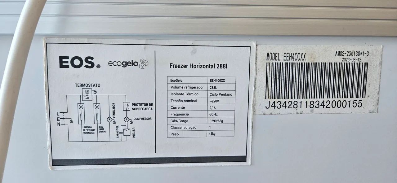 Freezer expositor horizontal - Geladeiras e Freezers - Praia do