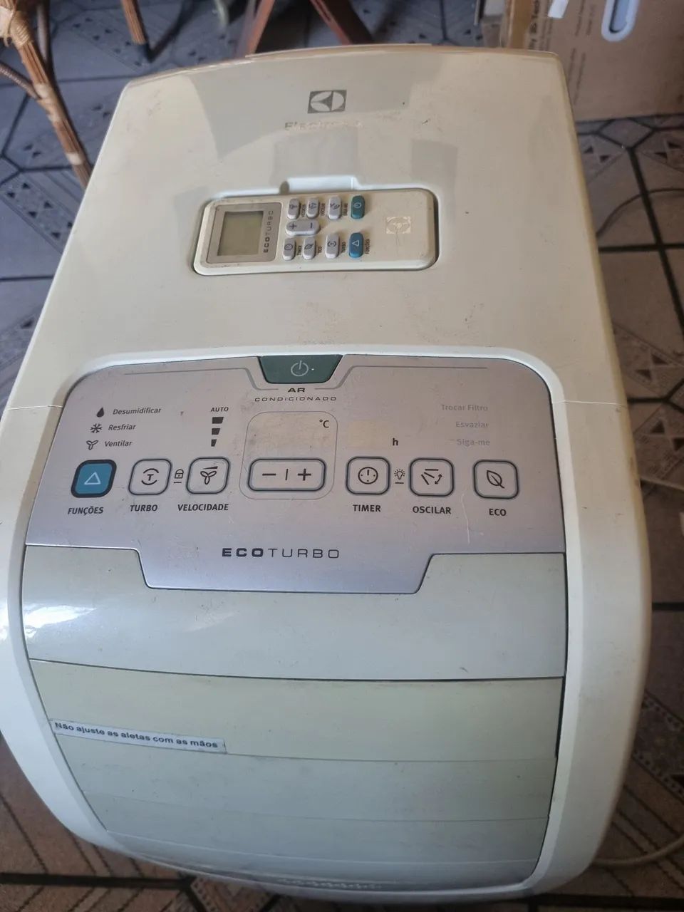 Arcondicionado Portátil Electrolux P014f/10000 Btus 110v com controle remoto - Foto 5