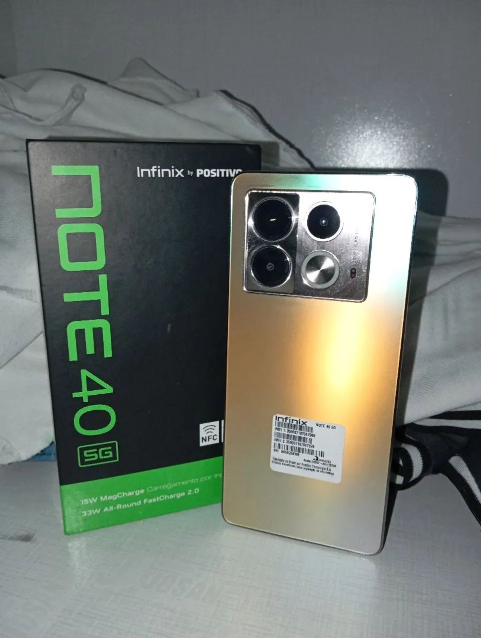 smartphone infinix note 40 5g  - Foto 2