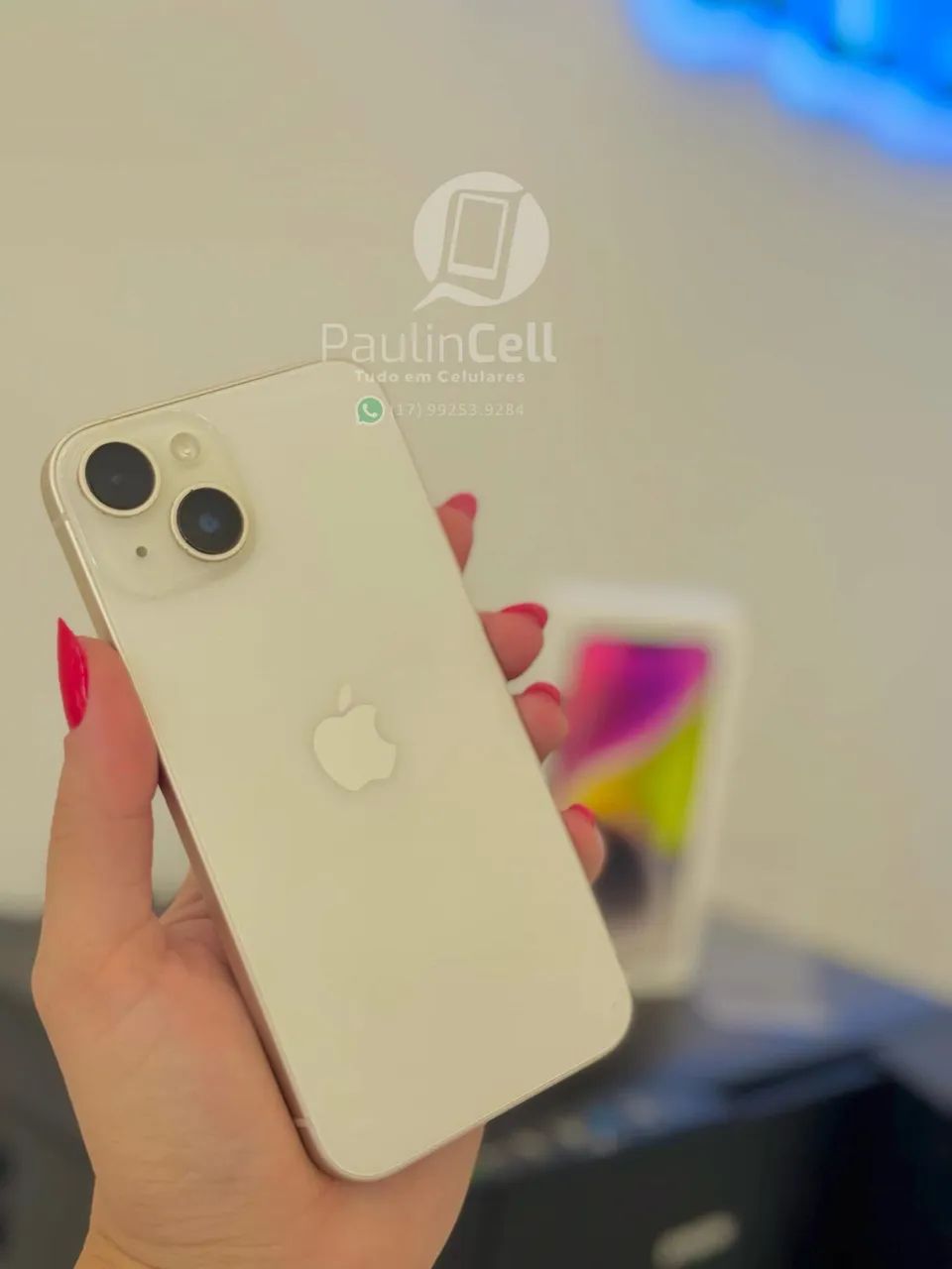 IPhone 14 128gb branco completo  - Foto 4