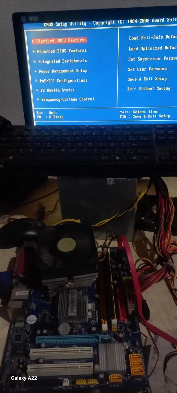 Placa Mãe ddr2 Funcionando 