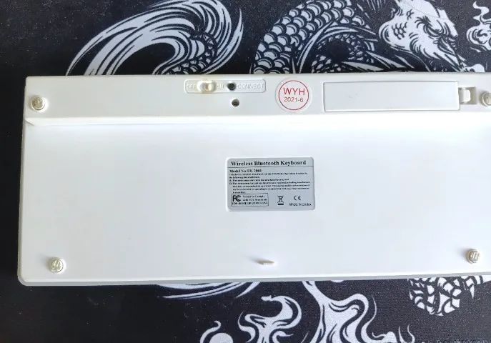 Teclado Sem Fio Bluetooth Slim Compacto - Foto 2