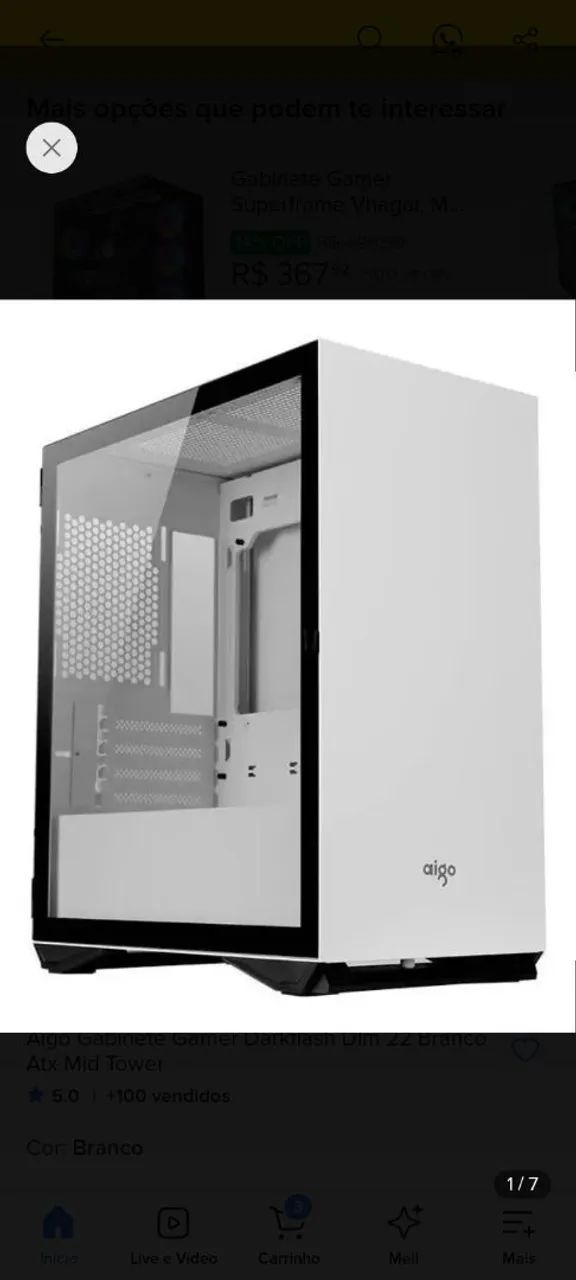 Gabinete gamer