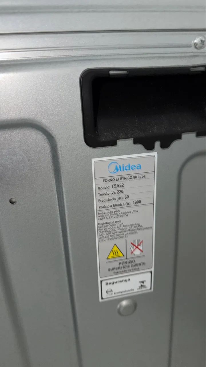 Forno de embutir midea