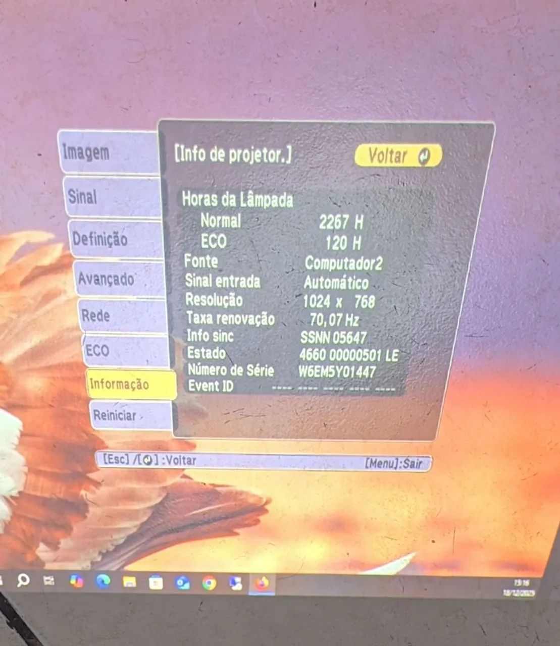 Projetor Epson Modelo H691A - Foto 6