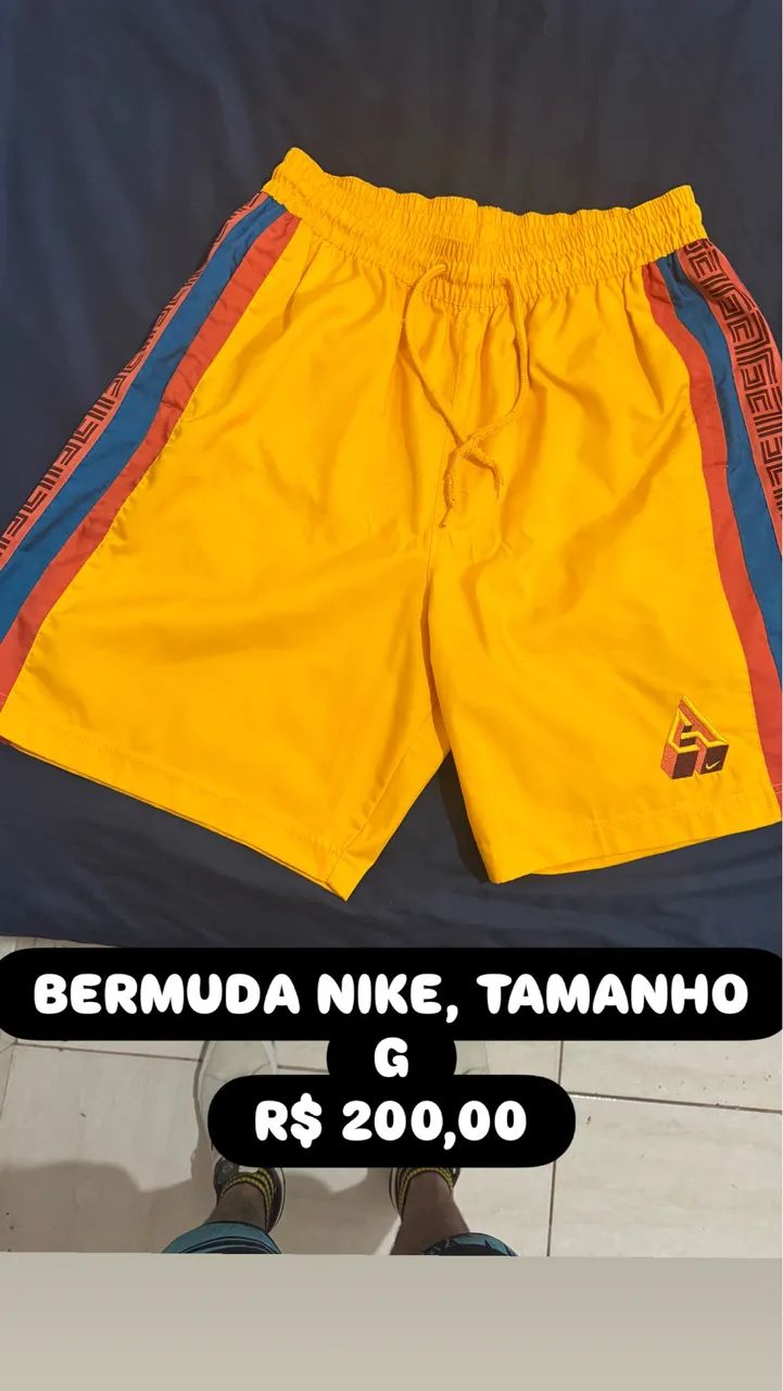 BERMUDA NIKE, TAMANHO G