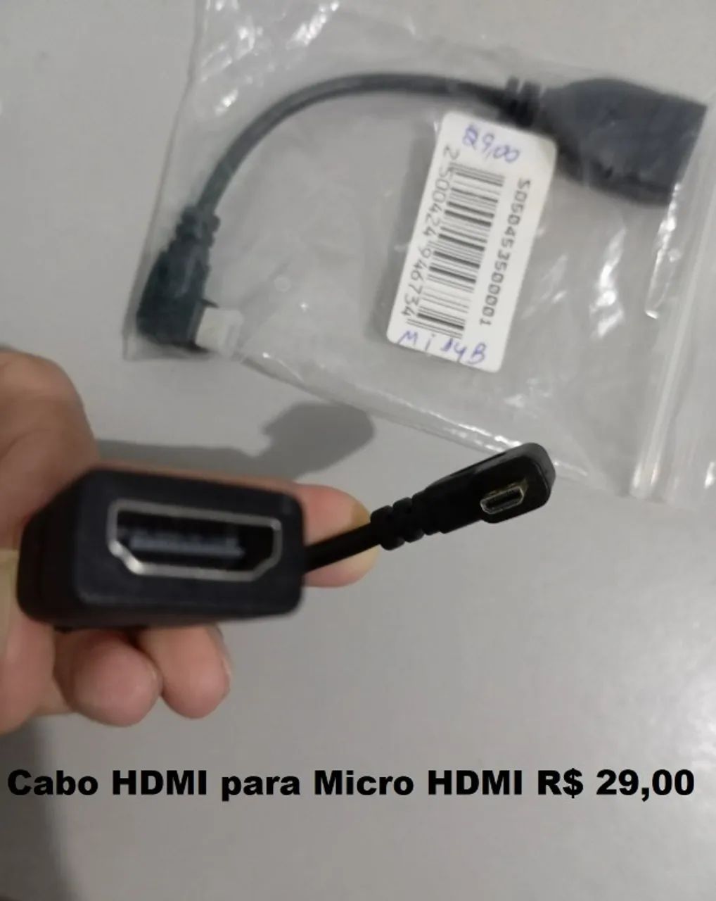 Cabo HDMI para Micro HDMI  - Foto 2