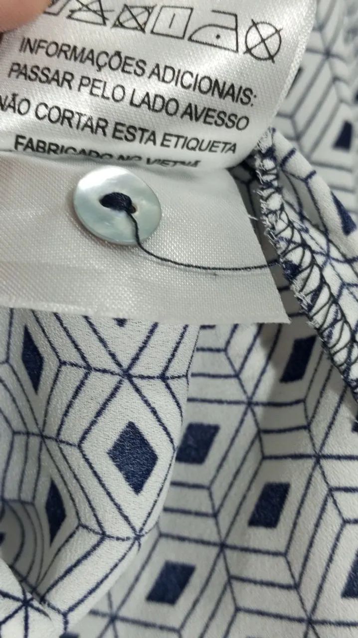 Blusa estampa geometrica - Foto 4