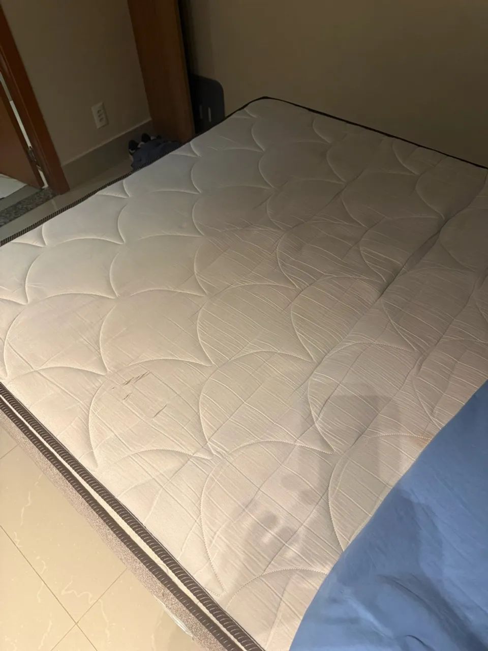 Cama box casal ortobom- bom estado  - Foto 3