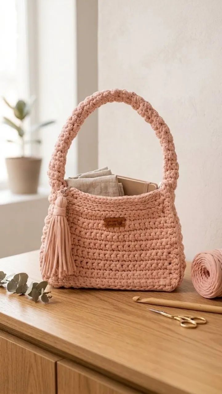 Bolsa de crochê  - Foto 2