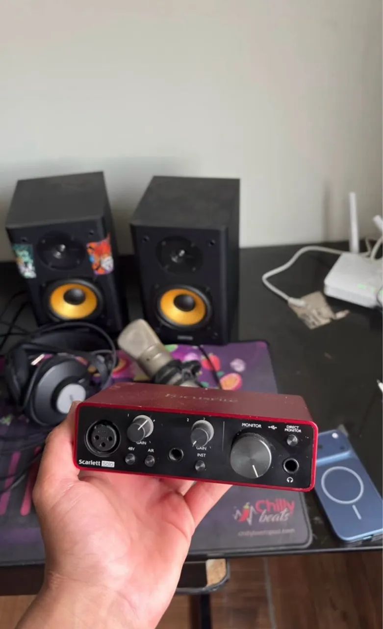 INTERFACE DE AUDIO FOCUSRITE 