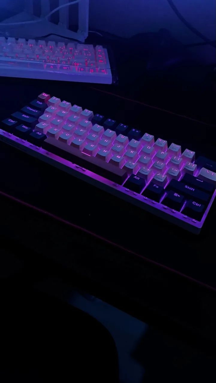 Teclado mecânico K500 61 (funcionando normalmente) - Foto 3