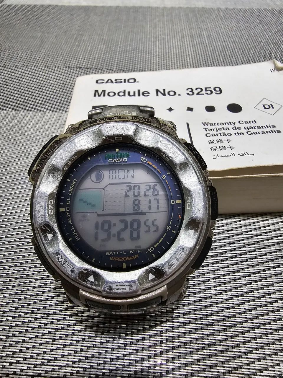 Casio Pro Trek  Solar PRG-250T