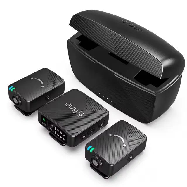 Microfone fifine M9 lapela Lacrado novo