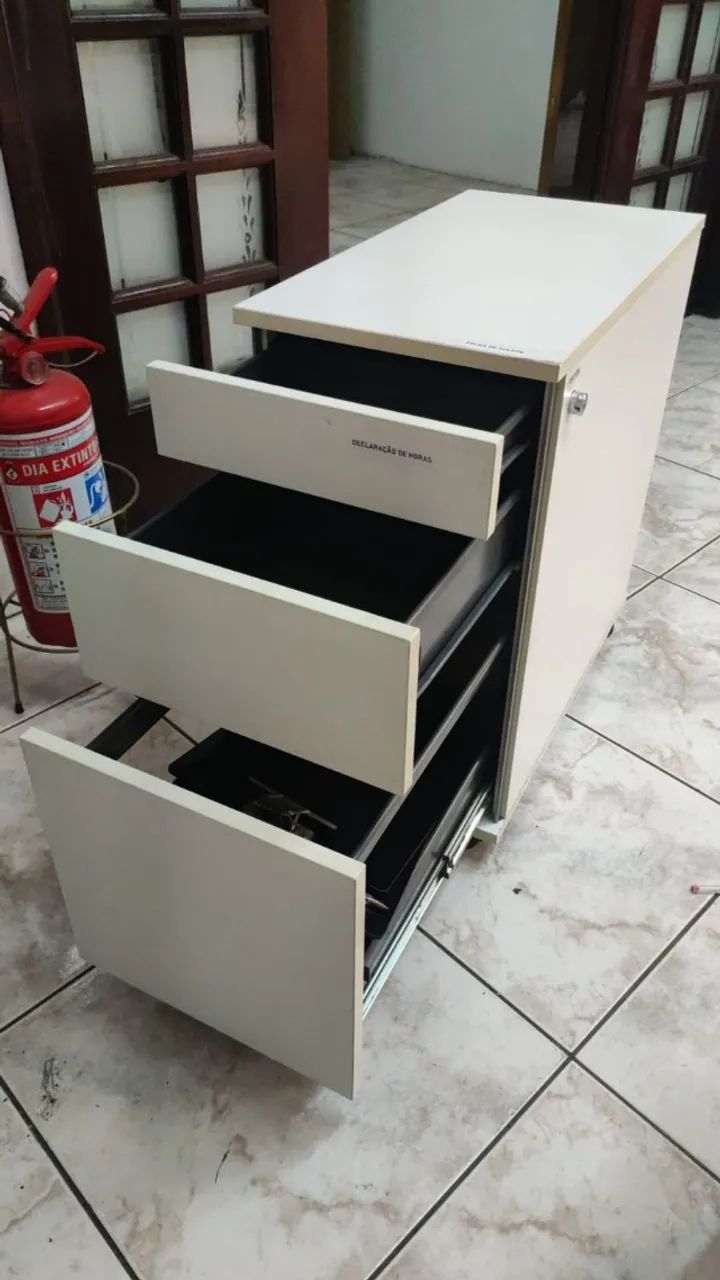 Gaveteiro branco - temos 3 unidades - Foto 2