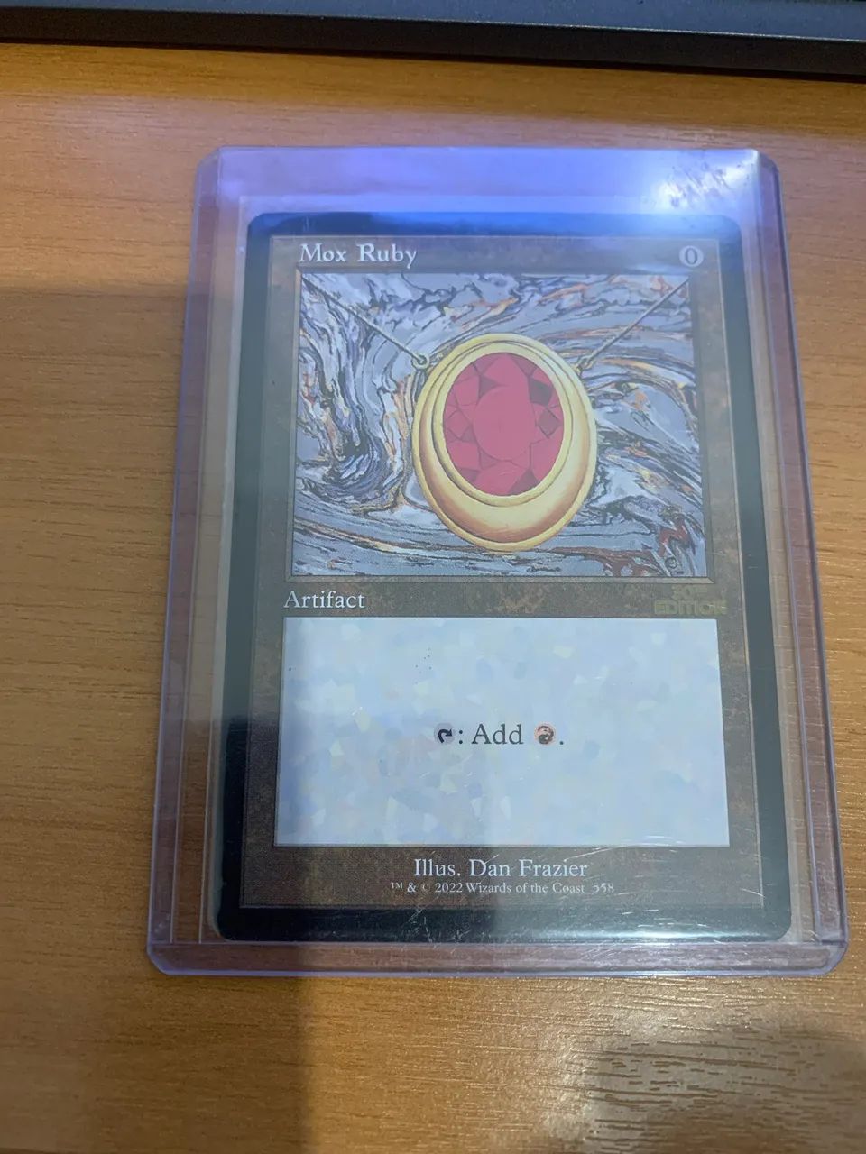 Magic the Gathering - Mox Ruby 30th ed - NM- Power 9