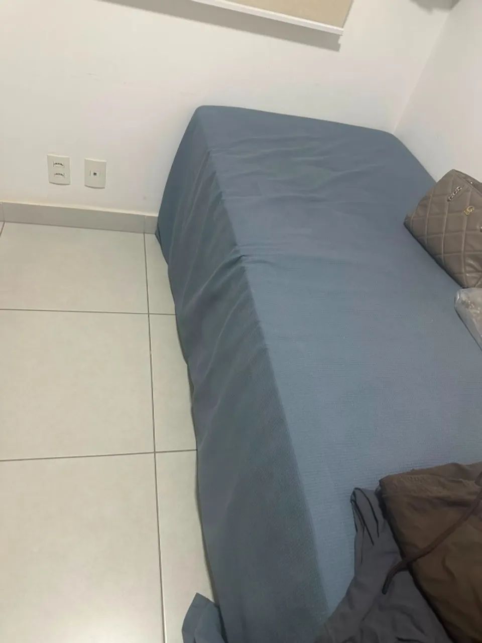 cama de solteiro com cama embaixo ortobom. - Foto 2