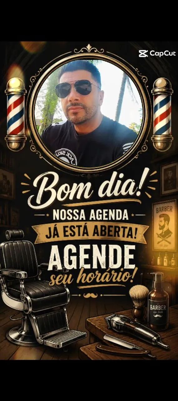 Barbeiro a domicílio 
