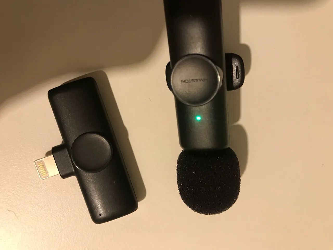 Microfone de lapela sem fio iPhone - Foto 4