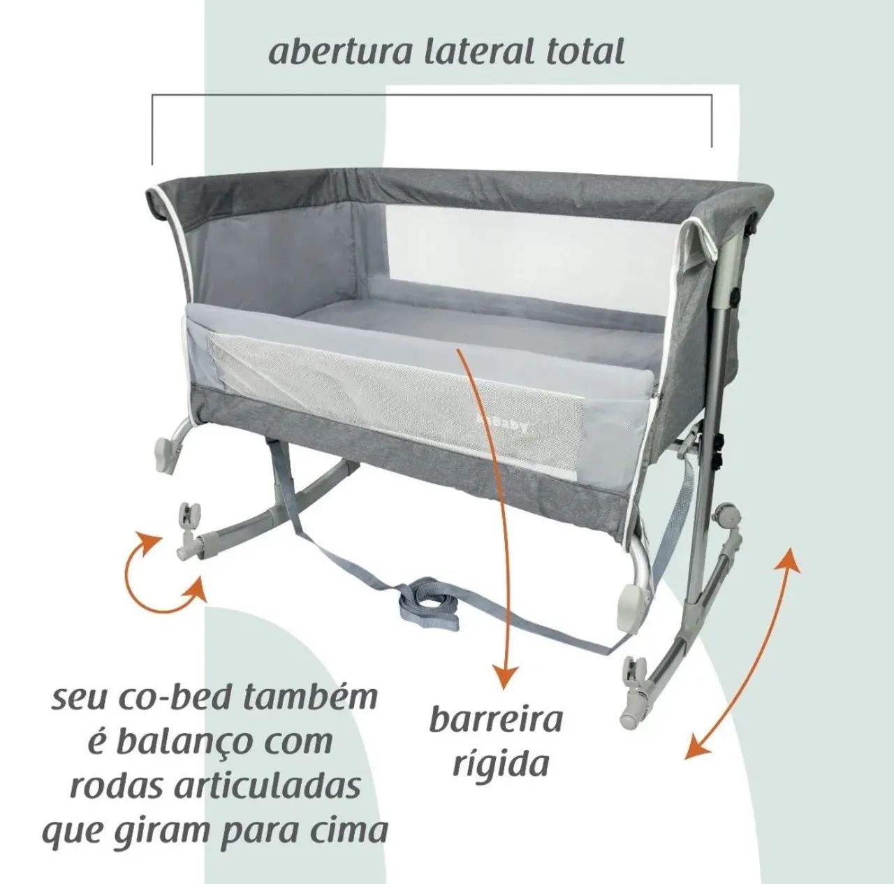 Berço Moisés Portátil  - Foto 2